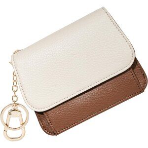 Women Small Wallet RFID Blocking Slim Wallet with Coin Pocket Tri-Fold Credit Ca